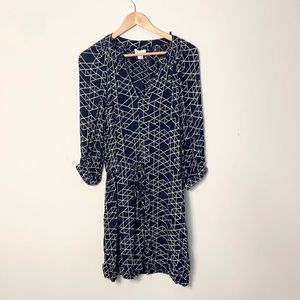 Velvet by Graham & Spencer Geometric Print Dress